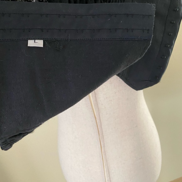 Hustler playmate playgirl skirt sequin corset tie outfit Halloween costume OS EC - Picture 6 of 11